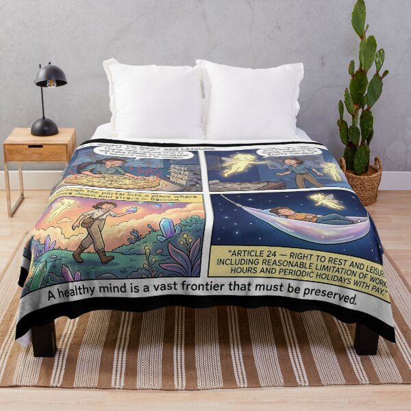 Item preview, The right to rest: A journey to inner peace and balance designed and sold by Mianku | Für das Leben.
