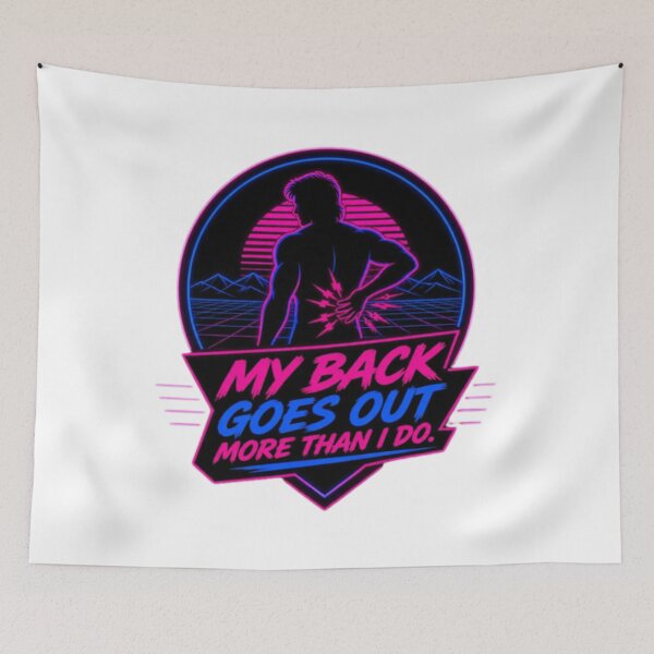 Item preview,  My Back Goes Out More Than I Do  designed and sold by Xtremetiaan.