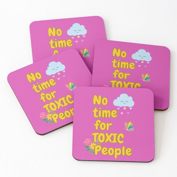 Item preview, No time for toxic people cute doodle quotes designed and sold by DoneAndDusted.