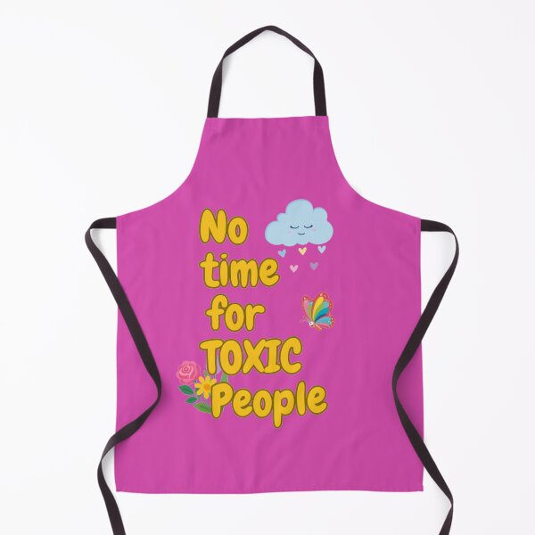 Item preview, No time for toxic people cute doodle quotes designed and sold by DoneAndDusted.