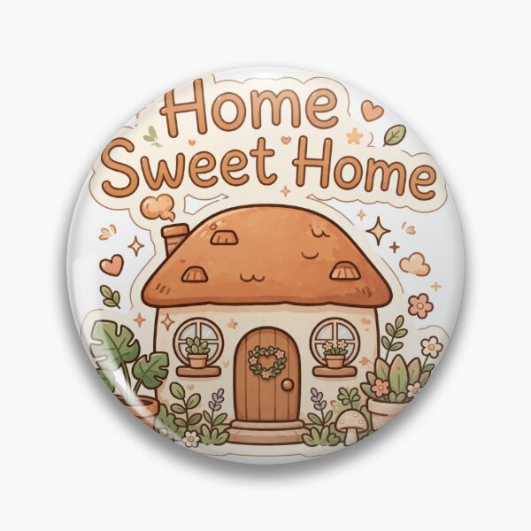Item preview, Home Sweet Home - Cute Mushroom House Cottagecore Aesthetic designed and sold by prithvi chand.