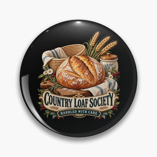 Item preview, Country Loaf Society Handcrafted Artisan Sourdough Baker designed and sold by Aqouiatiqe.