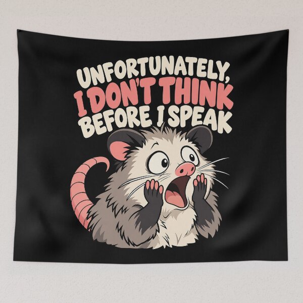 Item preview, Unfortunately I Don’t Think Before I Speak designed and sold by RICENO.