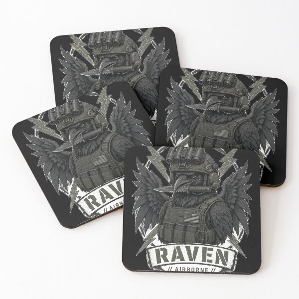 Item preview, Tactical Raven Military Airborne Special Forces designed and sold by ValhallaHub.