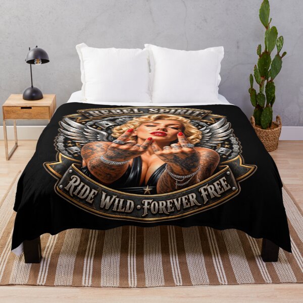 Item preview, Rebel Spirit Design – Ride Wild, Forever Free designed and sold by EzequielBC.