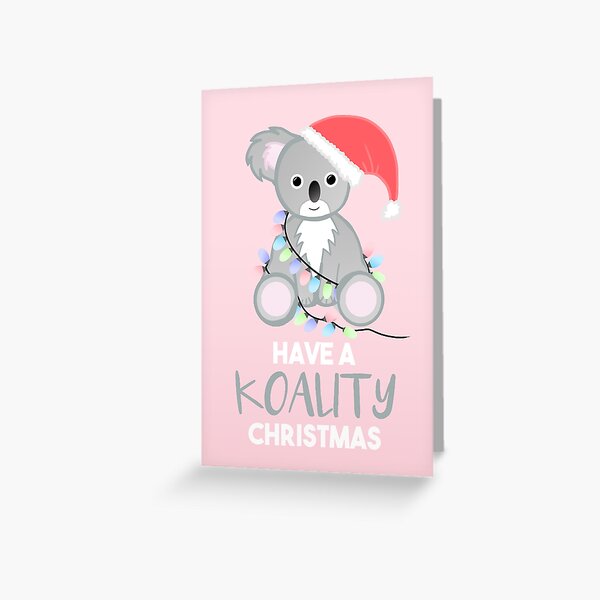 Item preview, Koala - Have a KOALITY Christmas! designed and sold by JTBeginning-x.