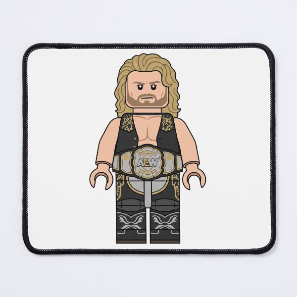 Item preview, Hangman Adam Page AEW World Champion Minifig designed and sold by Bad-Decisions-Designs.