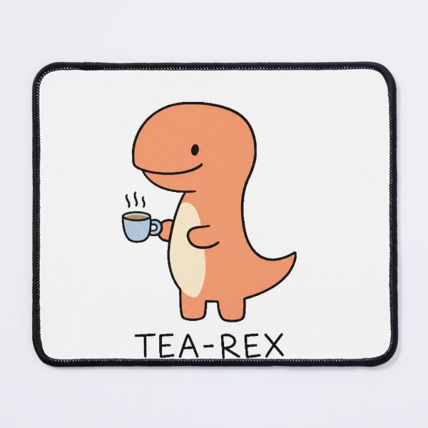 Item preview, Cute Tea Rex Dinosaur designed and sold by DariaDoodleArt.