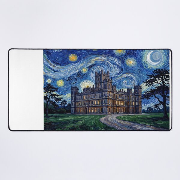 Item preview, Highclere Castle Downton Abbey Starry Night designed and sold by Bad-Decisions-Designs.