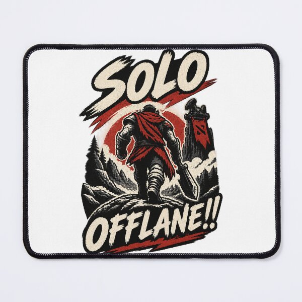 Item preview, Stop Following I'm Solo Offlane - Gaming Humor Design for MOBA Players designed and sold by serenity racine.
