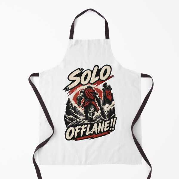 Item preview, Stop Following I'm Solo Offlane - Gaming Humor Design for MOBA Players designed and sold by serenity racine.
