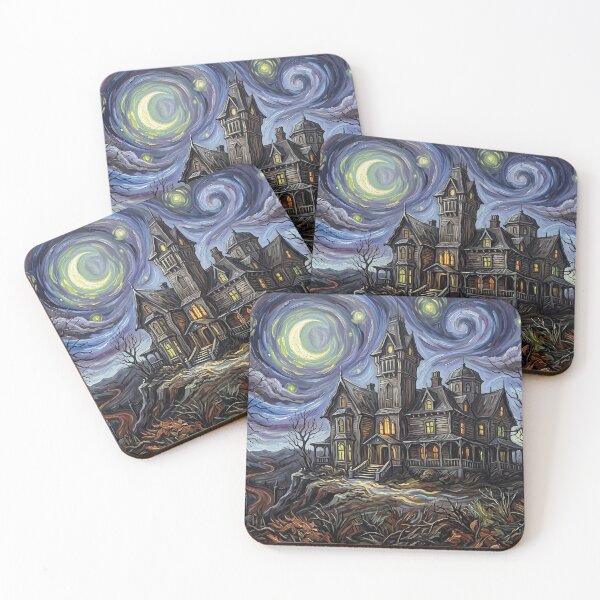 Item preview, Hill House Haunting Netflix Gothic Starry Night designed and sold by Bad-Decisions-Designs.
