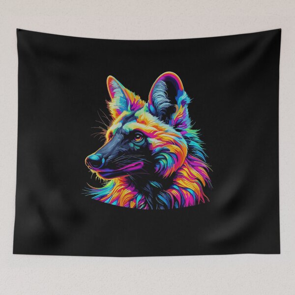 Item preview, Aardwolf Proteles Hyena Safari Mammal (32) designed and sold by LevernePrickles.