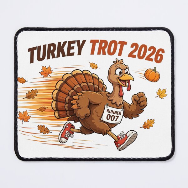 Item preview, Turkey Trot 2026 Funny Thanksgiving Running Shirt - Turkey Day 5K Tee designed and sold by Gurrteg.
