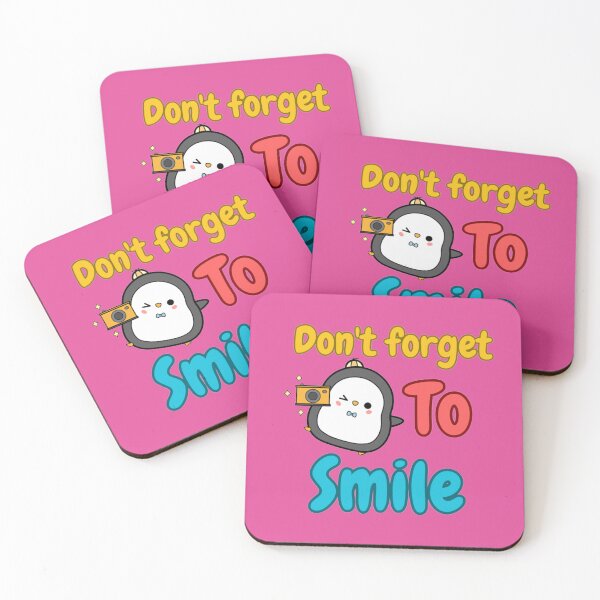 Item preview, Don't forget to smile cute doodle sticker  designed and sold by DoneAndDusted.