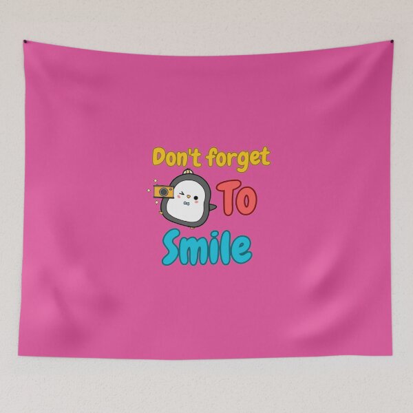 Item preview, Don't forget to smile cute doodle sticker  designed and sold by DoneAndDusted.