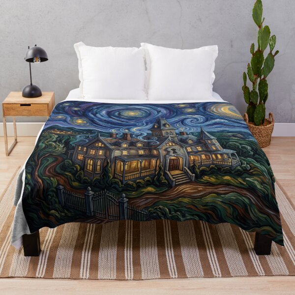 Item preview, Keyhouse Locke and Key Starry Night designed and sold by Bad-Decisions-Designs.