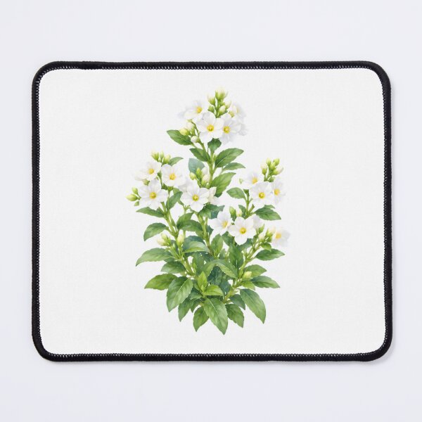 Item preview, Exacum 'Jupiter White' designed and sold by HOMETOWN86.
