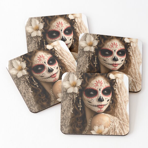 Item preview, Magnolia Daydream / La Catrina Collection designed and sold by ValentynaTyshenkoArt.