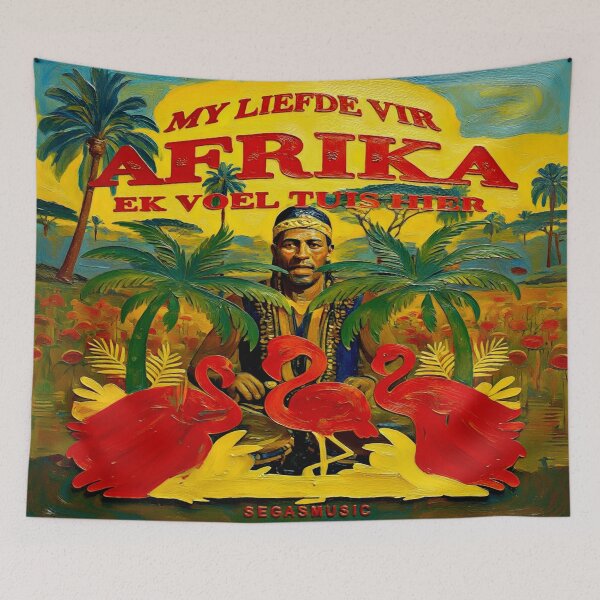 Item preview, My liefde vir Afrika - Ek voel tuis hier - wie gemalt designed and sold by Segasprojects.