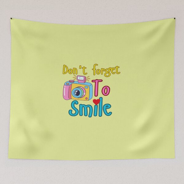 Item preview, Don't forget to smile cute doodle sticker  designed and sold by DoneAndDusted.