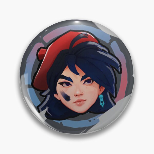 Item preview, Violet Deadlock Voting Sticker designed and sold by MUSHRUMwrldwide.
