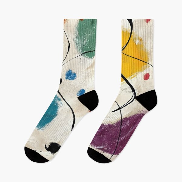 Item preview, Colorful Abstract Brushstrokes and Black Lines designed and sold by MOBI-CASE.