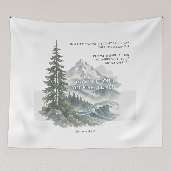 Item preview, Isaiah 54:8 designed and sold by Undonemadenew.