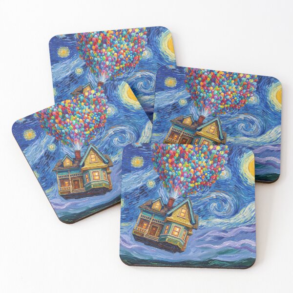 Item preview, Up House Carl and Ellie Pixar Starry Night designed and sold by Bad-Decisions-Designs.