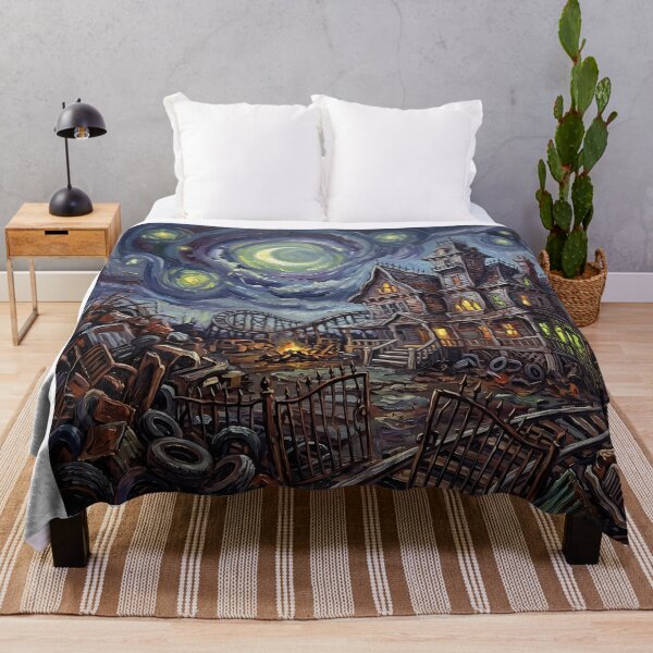 Item preview, Valkenheiser Mansion Nothing But Trouble Starry Night designed and sold by Bad-Decisions-Designs.