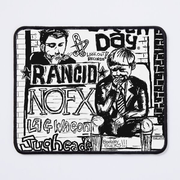 Item preview, Punk Rock Gig Flyer – Green Day, Rancid & NOFX – Gilman Street designed and sold by Tattee.