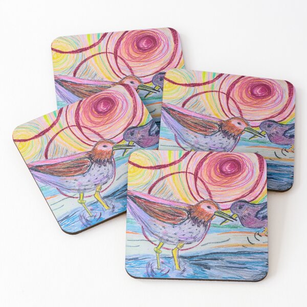Item preview, The Shorebirds designed and sold by KelliMakesArt.