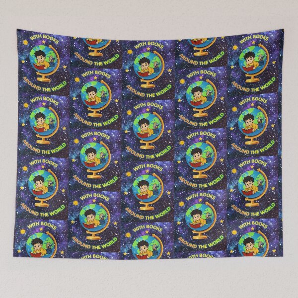 Item preview, With Books Around The World Gifts For Books Lovers designed and sold by zebek-design.