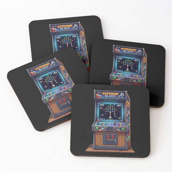 Item preview, Retro Arcade Game Cabinet Pixel Art designed and sold by bvdesignart.