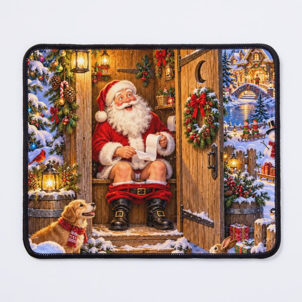 Item preview, Santa’s Festive Outhouse  designed and sold by Willyboy16.