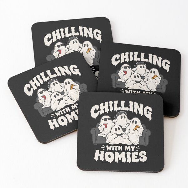 Item preview, Chilling With My Homies Ghosts designed and sold by monika-arthing.