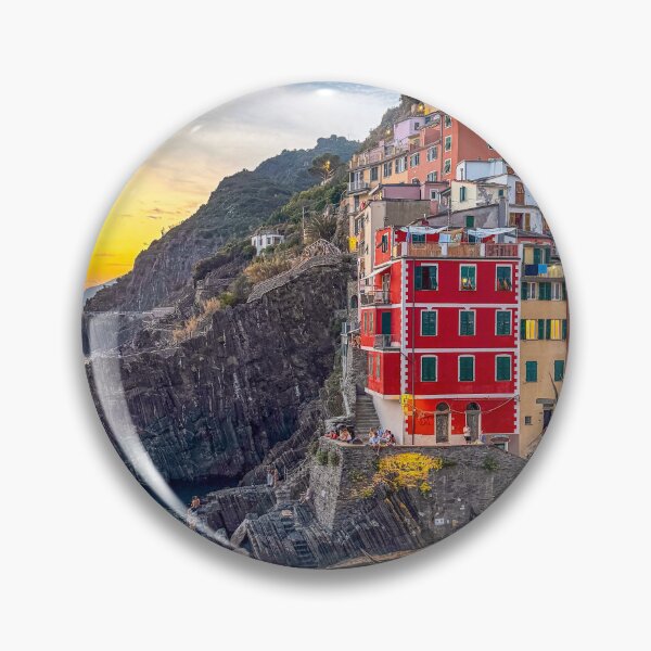 Item preview, Sunset in Riomaggiore designed and sold by LubosPphoto.