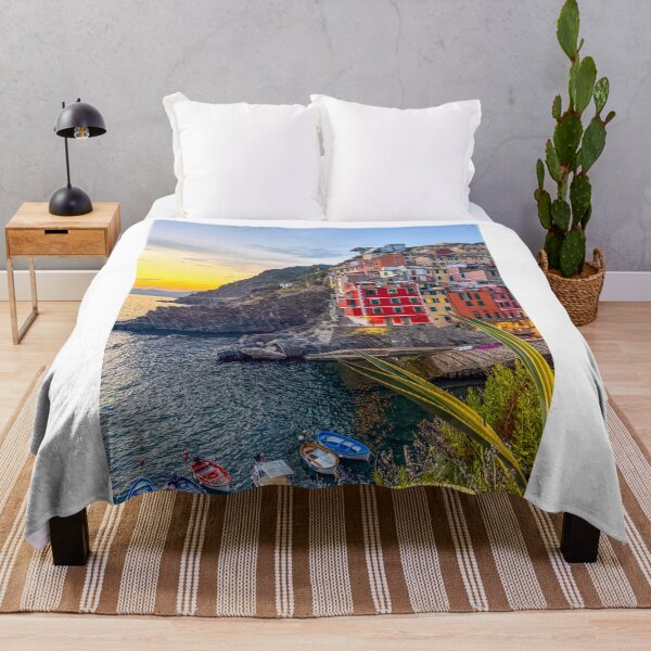 Item preview, Sunset in Riomaggiore designed and sold by LubosPphoto.