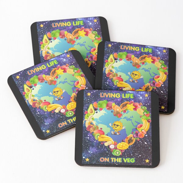 Item preview, Living Life On The Veg Funny Gifts For Vegetarians designed and sold by zebek-design.