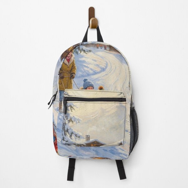 Item preview, The track and the village (sledding) designed and sold by jefboutique6150.