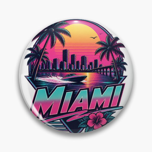 Item preview, Vaporwave Palm Trees Sunset Retro Aesthetic Tropical Landscape Design designed and sold by Maxim Burner.