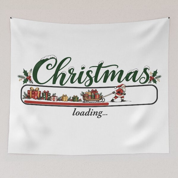 Item preview, Christmas Countdown Santa Clause Christmas Loading designed and sold by andre-hollow.