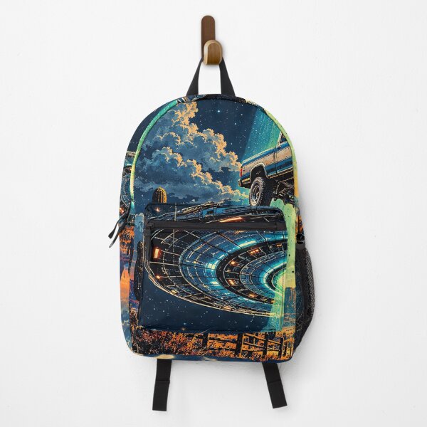 Item preview, Vintage UFO Abduction Retro Sci-Fi Art designed and sold by Curio Meridian.