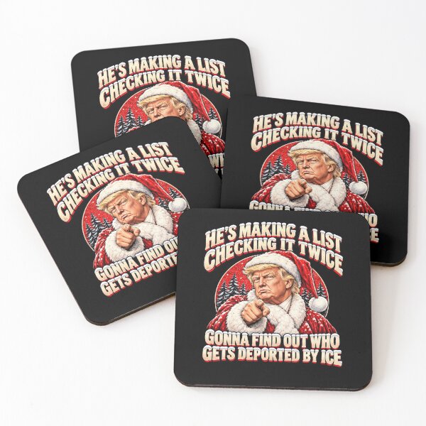 Item preview, Trump Christmas Making a List Checking It Twice designed and sold by RDGNR.
