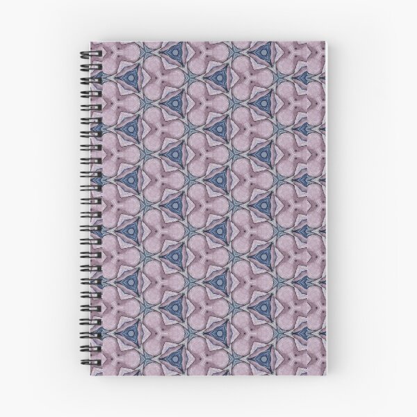 Item preview, Dusty Mauve Pale Lilac Slate Blue Indigo Triquetra Trefoil Tile Pattern Mandala - Duvet Cover designed and sold by ArithraStudio.