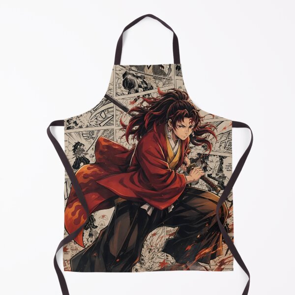 Item preview, Crimson Flame Samurai – Japanese Sword Warrior Manga Art designed and sold by Dyan4.