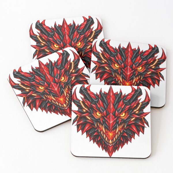 Item preview, Infernal Dragon Mask / Prism Animal Mask Collection designed and sold by ValentynaTyshenkoArt.