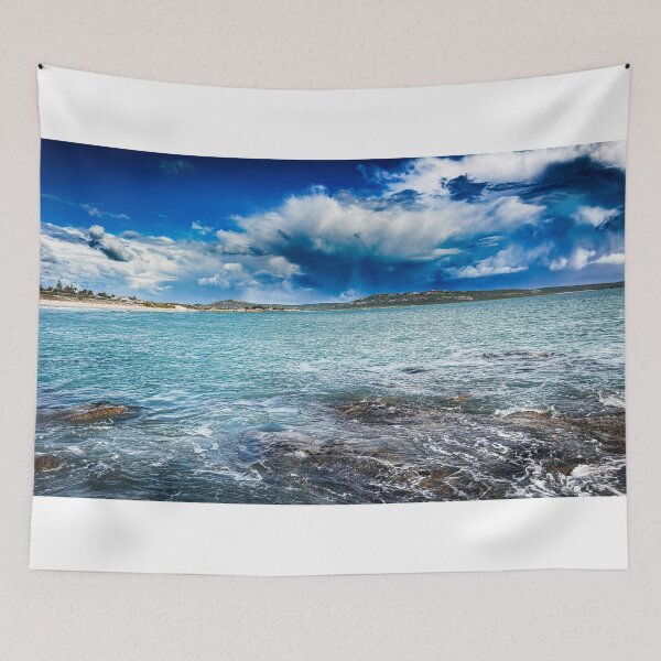 Item preview, Sunlight Waves and Dramatic Clouds designed and sold by Coastal Wearable Art & Home Decor.