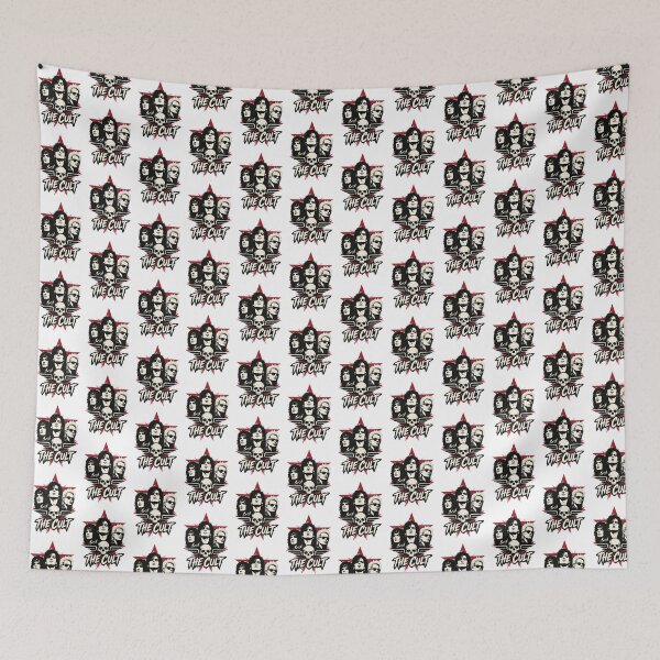Item preview, The Cult Inspired Vintage Rock Band Design Graphic designed and sold by dings1357.
