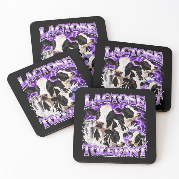 Item preview, Lactose Intolerant Purple Cow Montage designed and sold by SassCity.